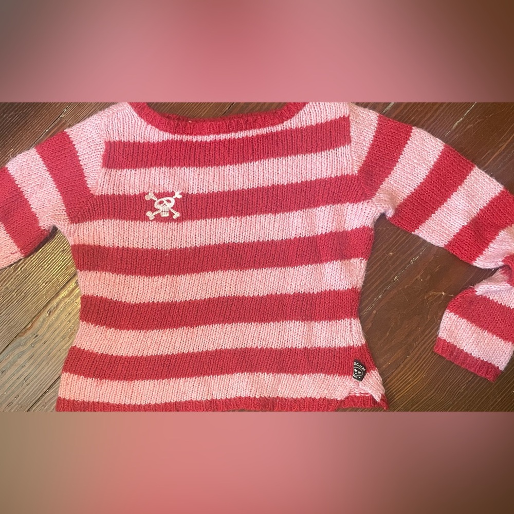 e.c star skull sweater